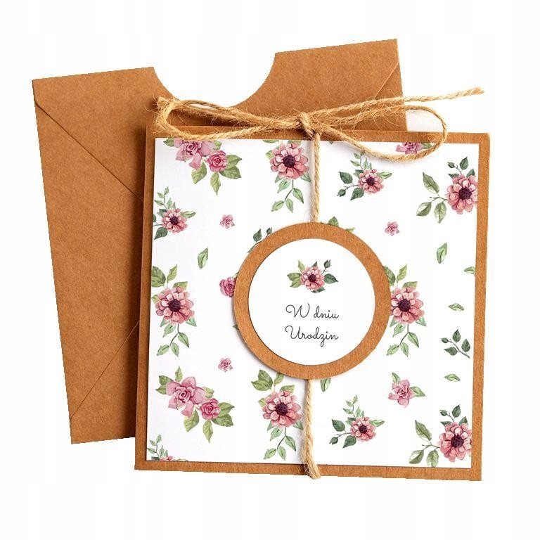 

Kartka Urodzinowa na Roczek 1 Urodziny