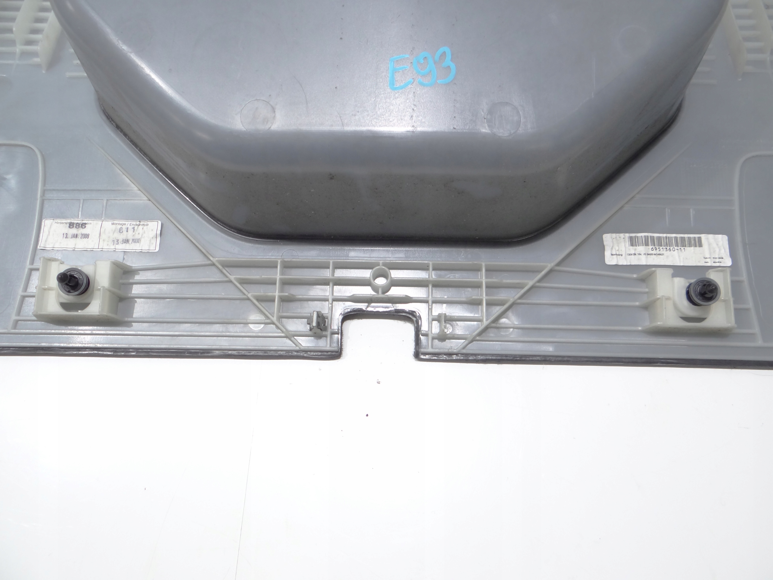 side upholstery boot BMW E93 6951360