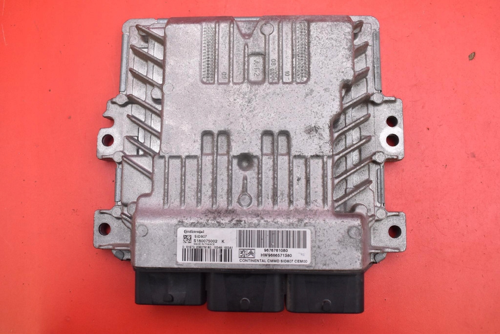 Bedienteil Computer DES MOTORS 9676761080 CITROEN DS3 1.6 E-HDI 112 KM 10-14