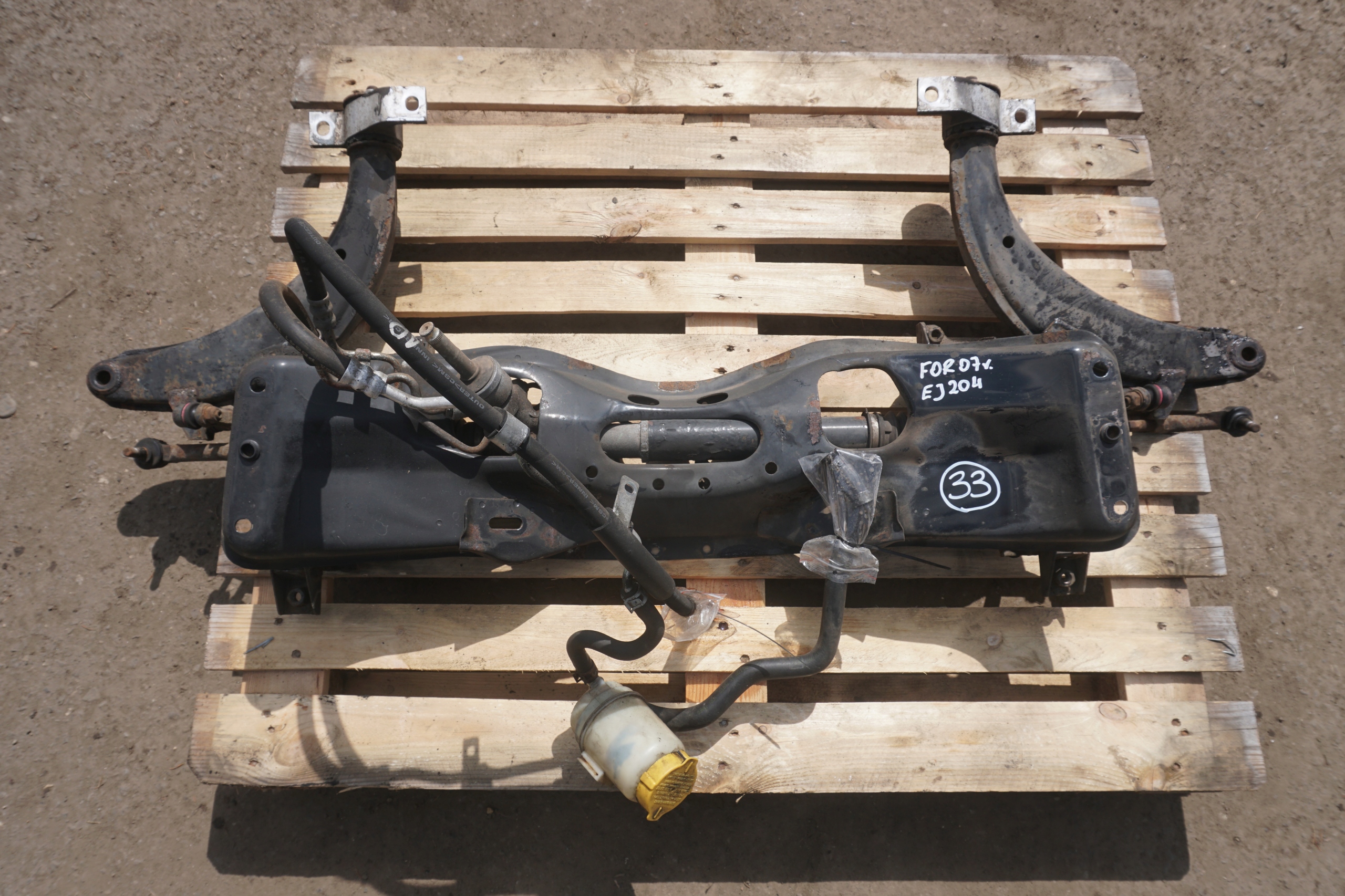 SUBARU FORESTER II LIFT 2007R 2.0B EJ204 BELKA ZAWIESZENIA WAHACZ DRAZEK