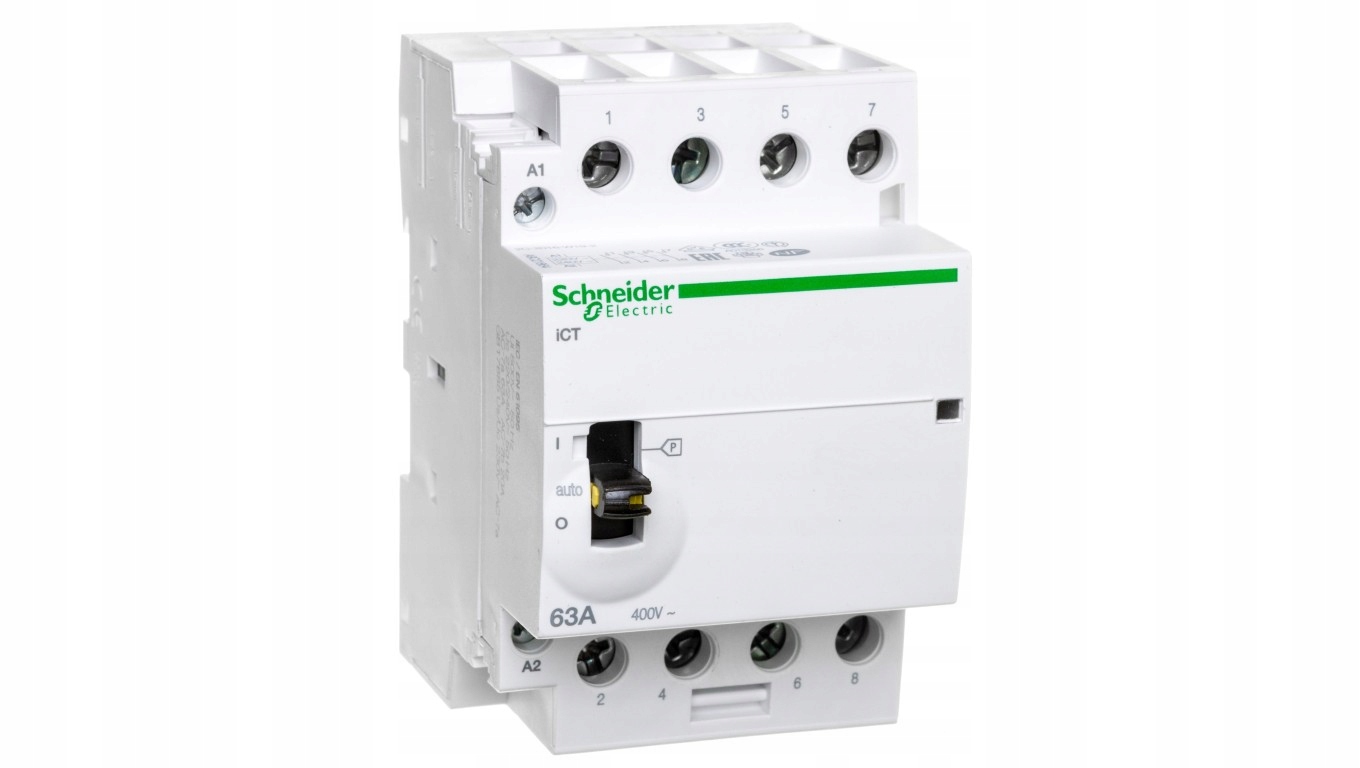 Stycznik Modułowy Schneider 63A 4Z 230V Ac A9C21864 Automat Prądowy A9C2186