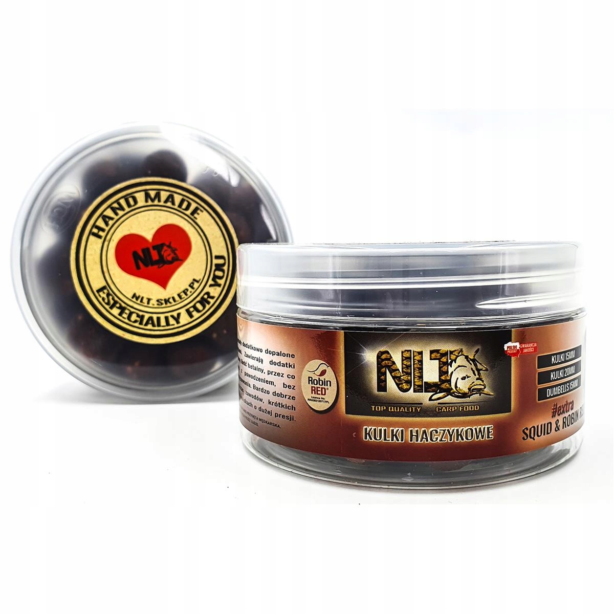 NLT FOOD - Przynęty haczykowe MIX #extraSQUID 150g Marka NLT Food
