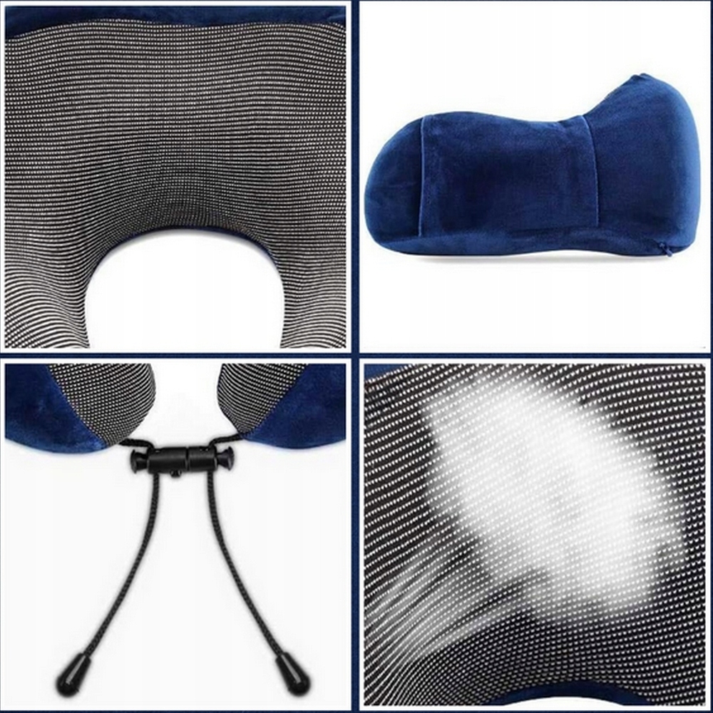 PODUSZKA PODRÓŻNA ROGAL XL NA SZYJĘ DO SAMOLOTU AUTA ZAGŁÓWEK PIANKA MEMORY EAN (GTIN) 5904183607092