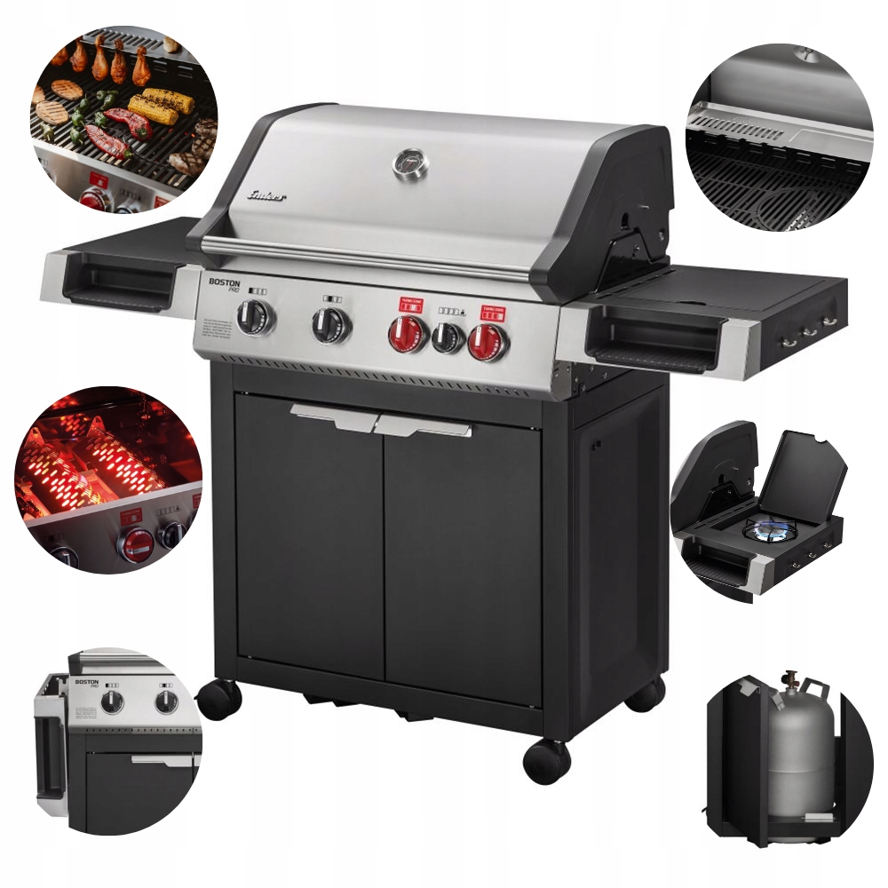 Grill gazowy Enders Boston 4 KR Turbo II