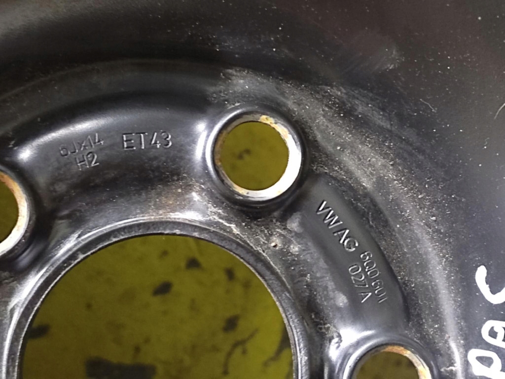 disk stalowa Seat 6.0" x 14" 5x100