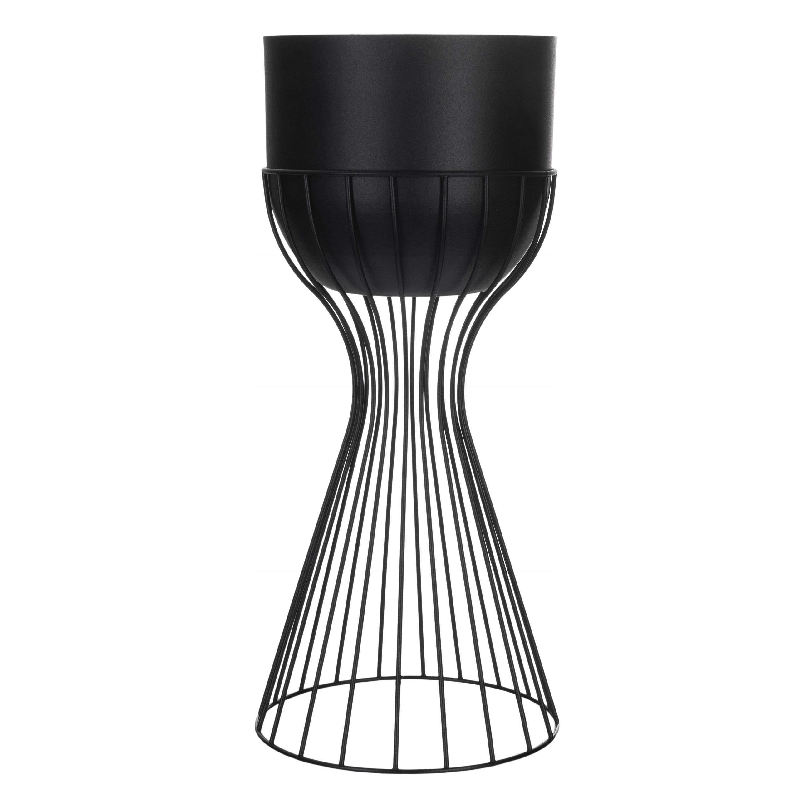 

+Gratis. Kwietnik stojący metal czarny stojak loft