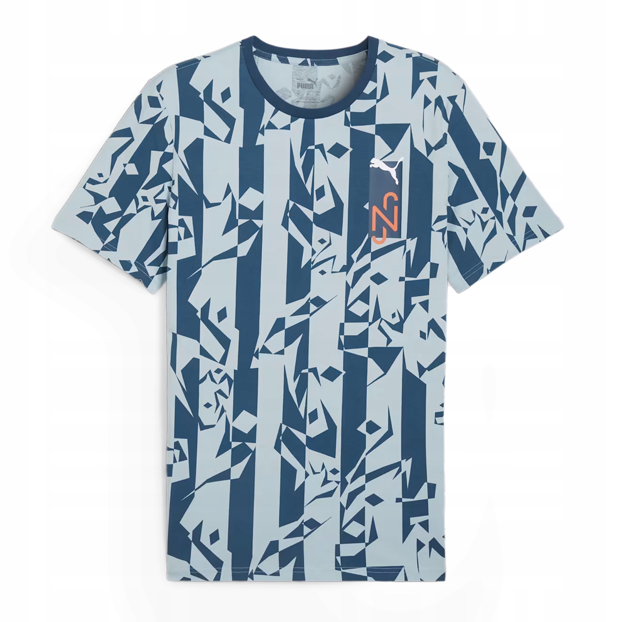 Koszulka piłkarska męska Puma Neymar Jr Creativity Logo Tee ocean surf L