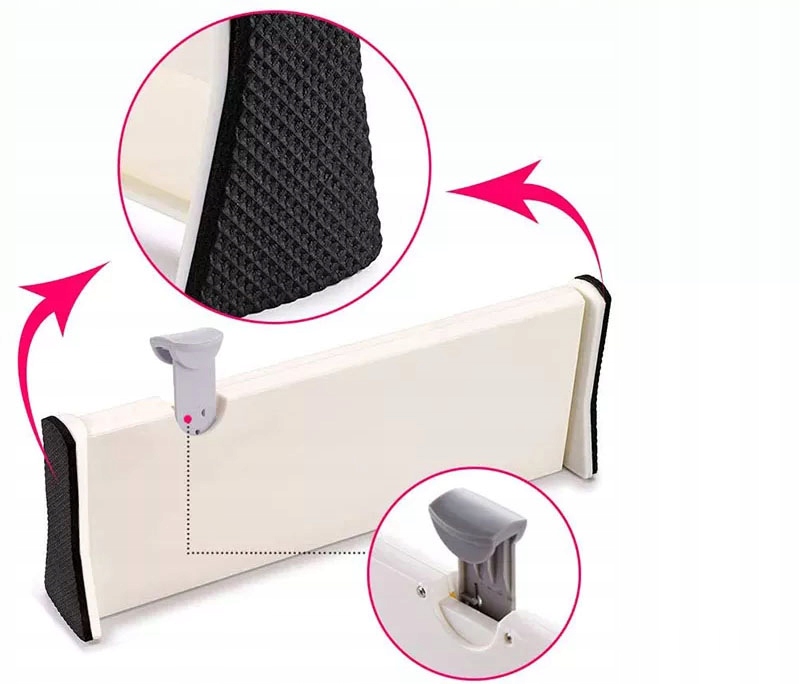 Organizer regulowana przegroda do szuflady szafy Marka Aflos