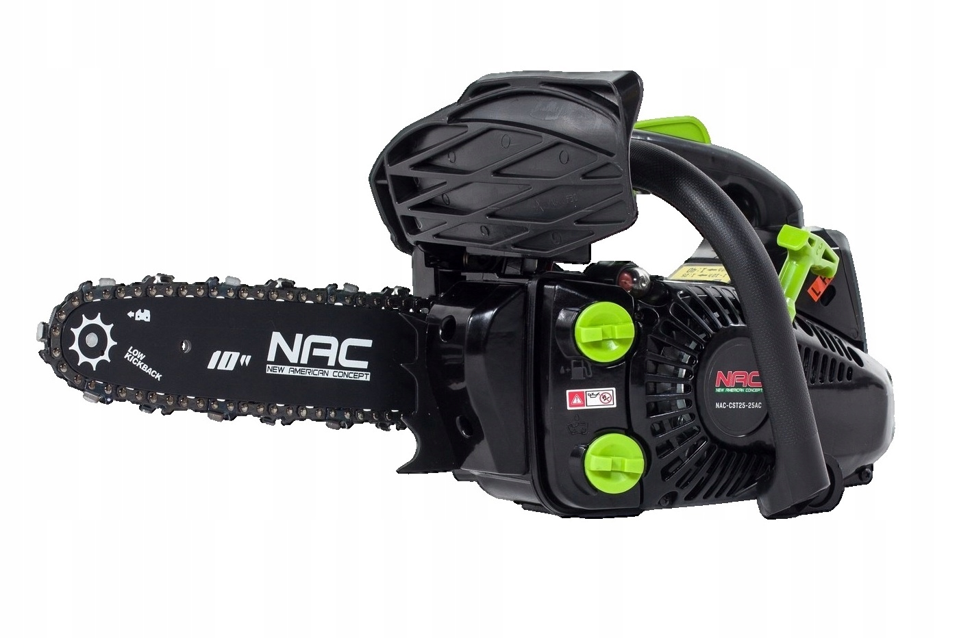 Piła Spalinowa Łańcuchowa Pilarka do gałęzi Nac 25,4 cm3 1 Km 25 cm Mocna