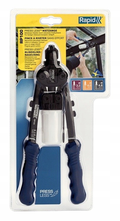 Rapid 5000526 RP100 Nitownica dwuręczna Press Less Marka CEM