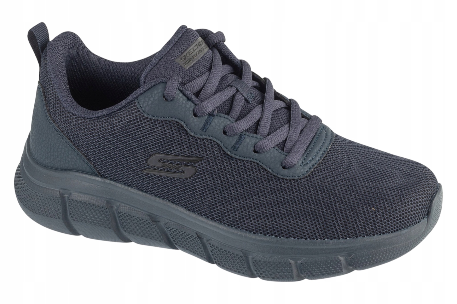 Skechers Bobs B Flex Icy Edge [46] Pánské tenisky, tmavě modrá barva