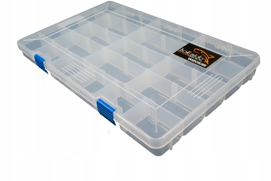 

cienkie Pudełko Wędkarskie Na Akcesoria 35cm P535