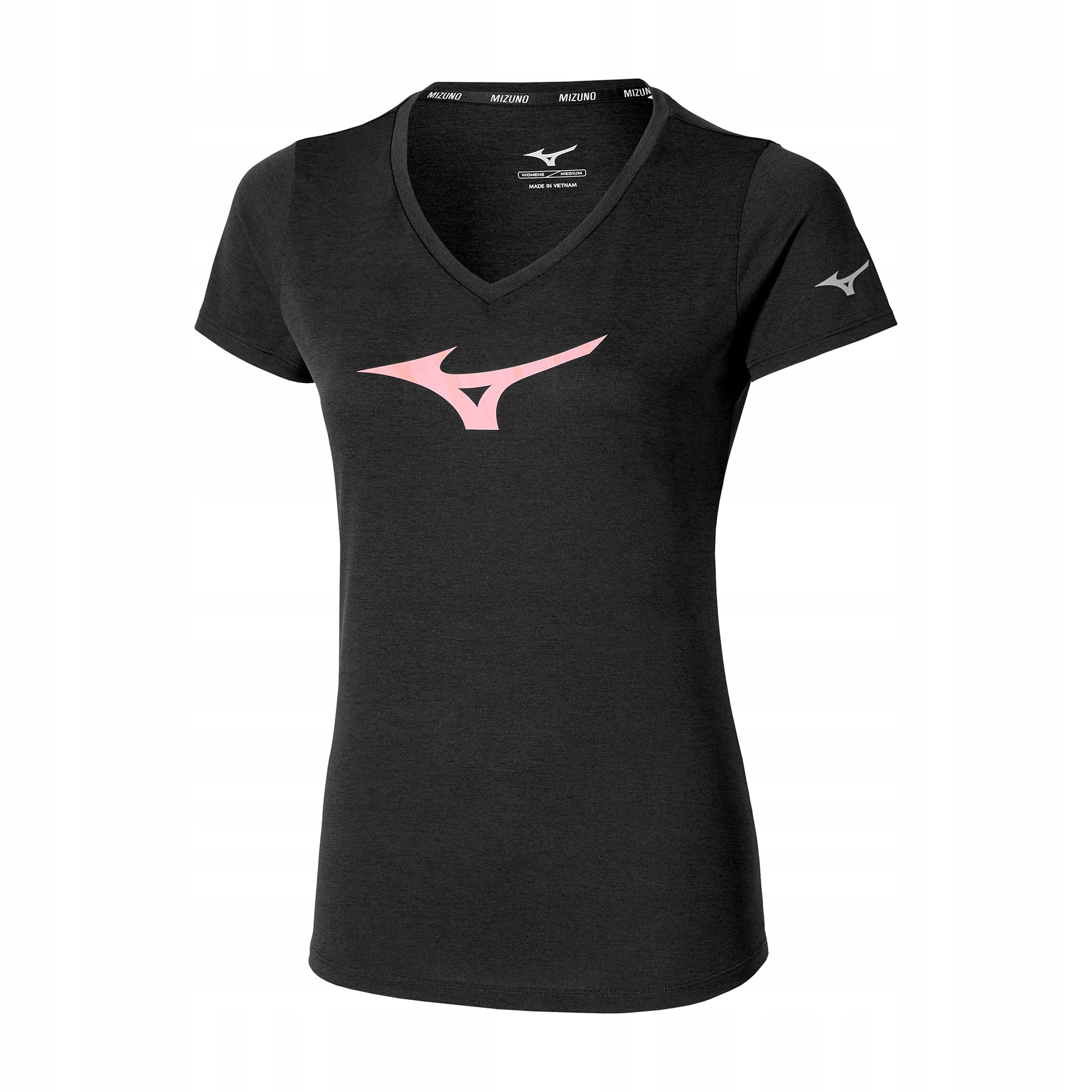 Dámské běžecké tričko Mizuno Core Runbird Tee black/mauve