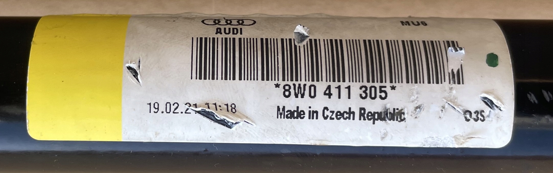 STABILIZATOR front 8W0411305 AUDI A4 B9 AUDI A5 as new