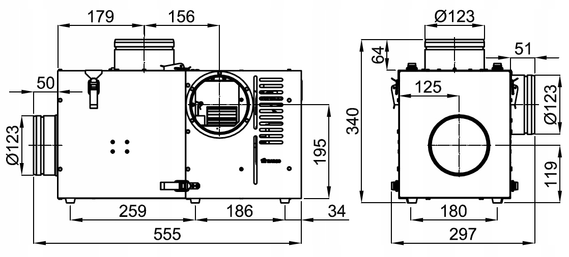 TURBINA KOMINKOWA WENTYLATOR DARCO BANAN 1 370m3/h Marka Darco