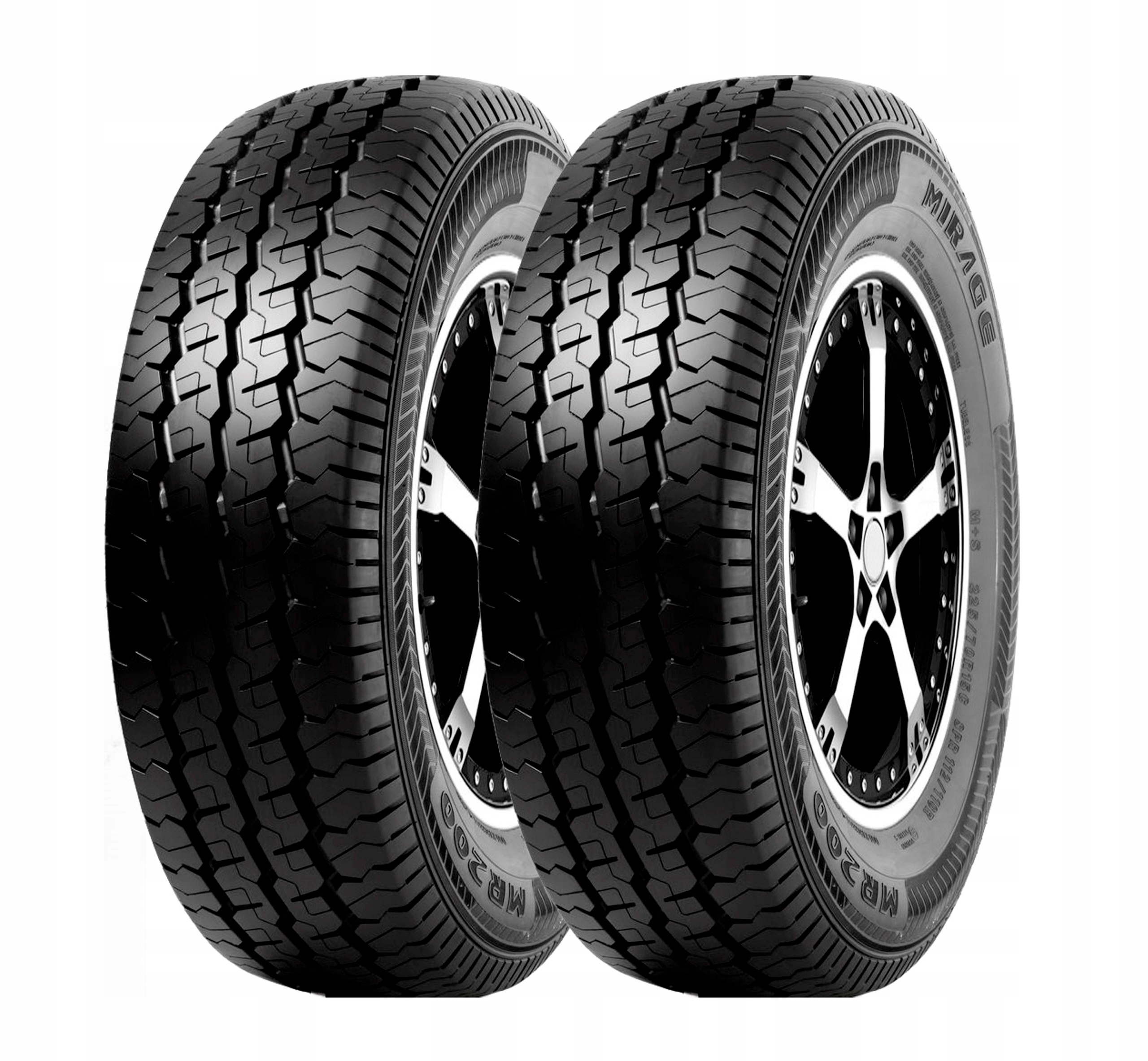 2X 175/65 / 14C T ( LT ) DOT2021 MIRAGE MR-200