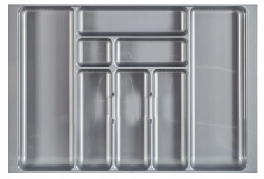 WKŁAD NA SZTUĆCE do szuflady 70cm 70/43 szary