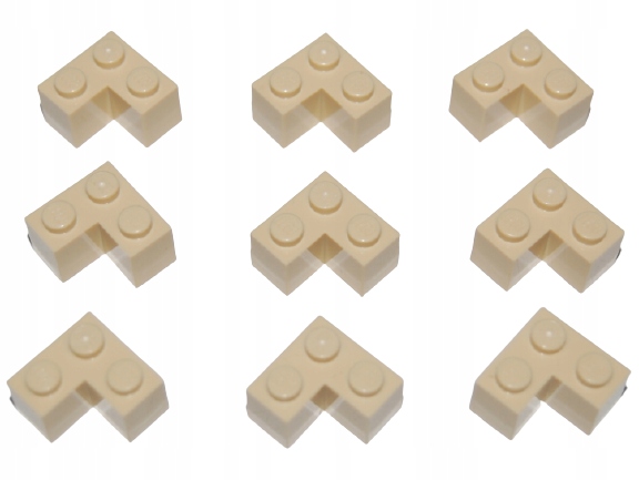 

Lego 2357 Klocek Narożny 2x2 Nowy (10g) 9 szt.
