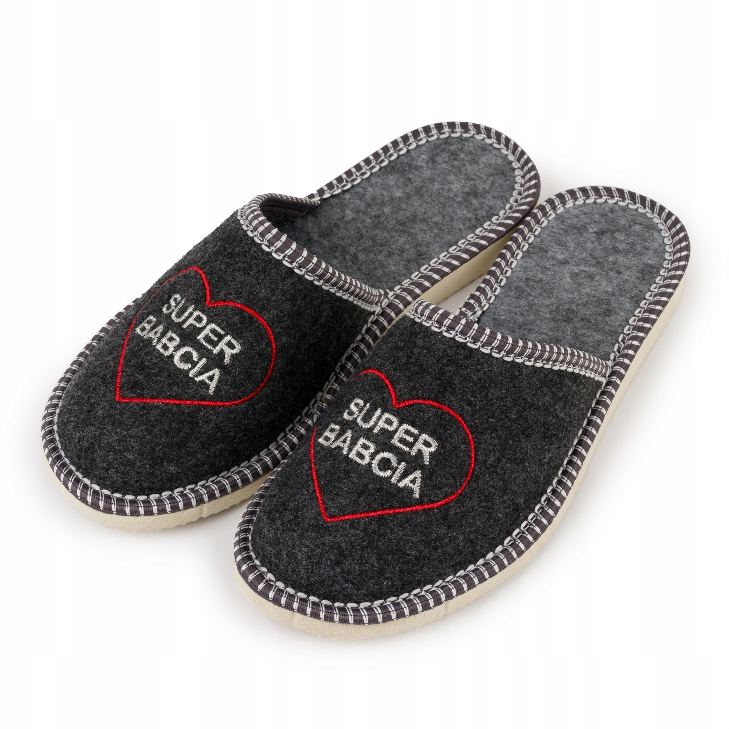 

Kapcie pantofle dzień Babci Babcia filcowe