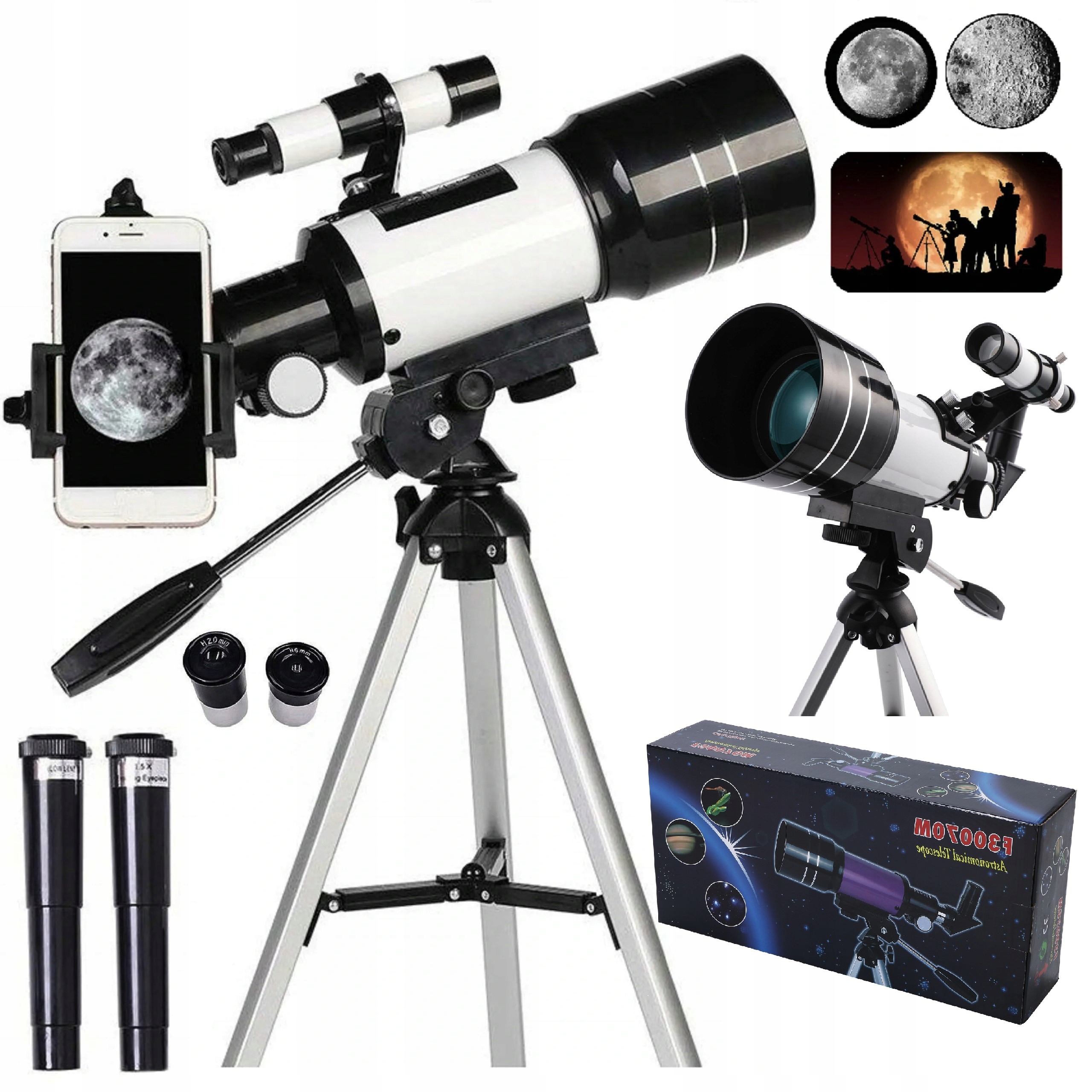 

Teleskop Astronomiczny Luneta Akcesoria F30070