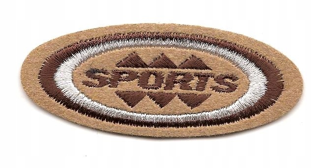 

Sports b naprasowanka aplikacja Pl haftowana Sm