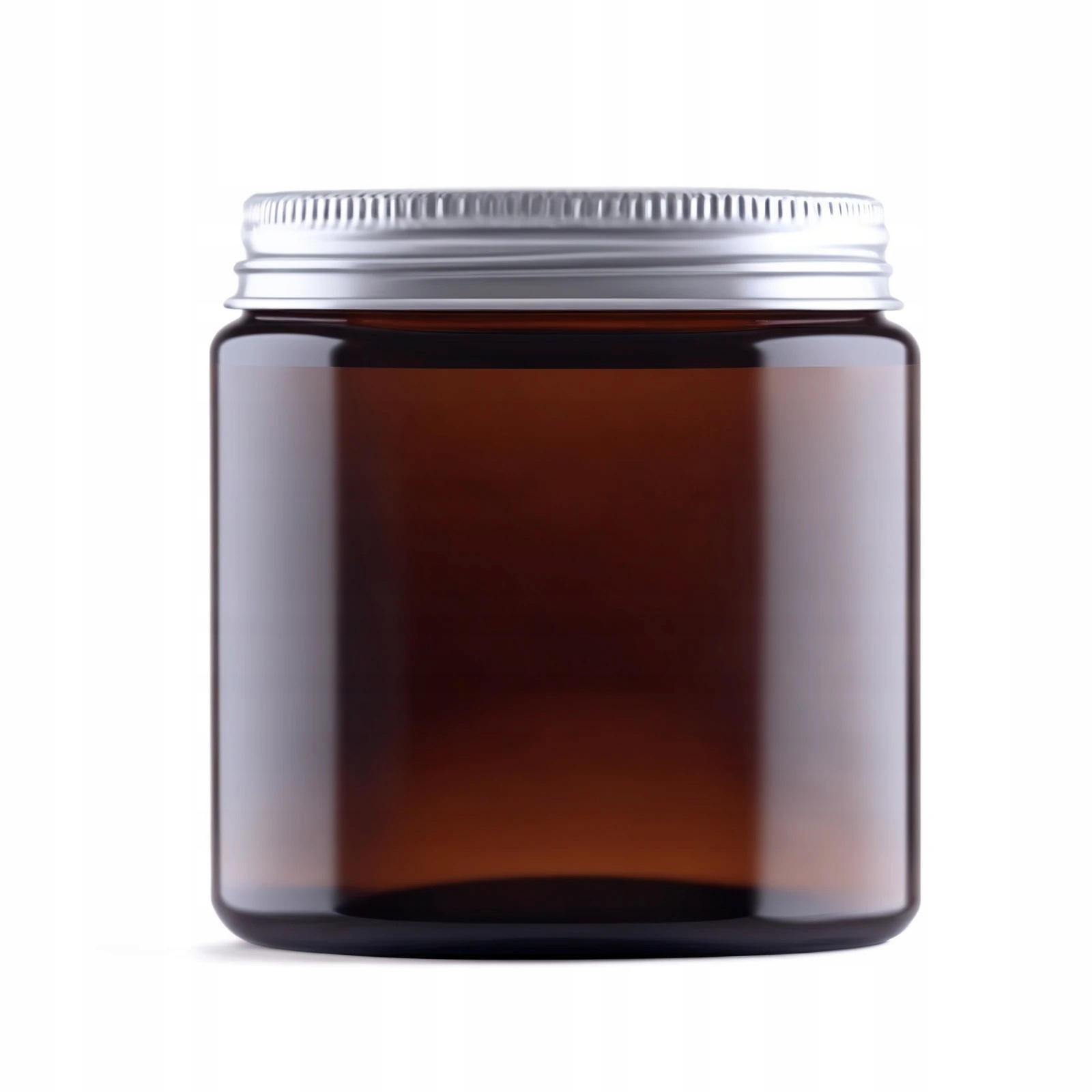 100 sztuk x 60 ml Słoik odporny Uv Zakrętka srebrna aluminiowa