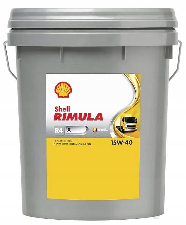 Масло SHELL RIMULA R4 X 15w40 20L
