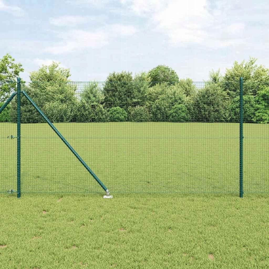 Oplocení ze svařovaného drátu s hřebíky zelený 1x50 m ocel