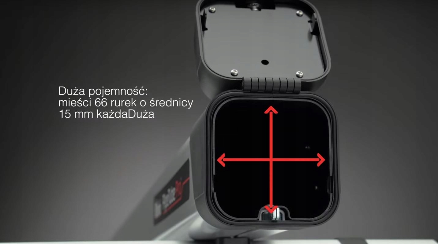 Bagaznik dachowy Tuba Box na rurki wedki 3m Rhino Permissible load 50 kg
