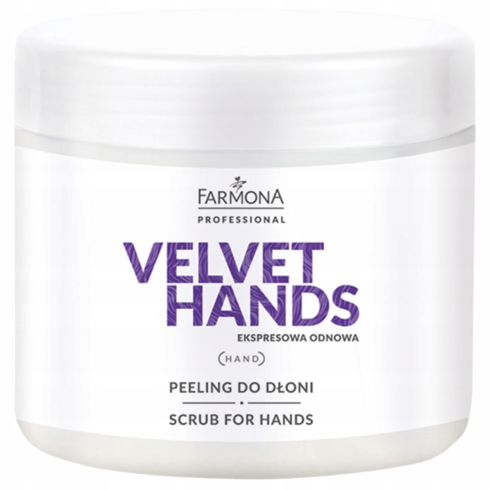 Farmona Professional Velvet Hands Vyhlazující peeling na ruce bez obsahu 550 g