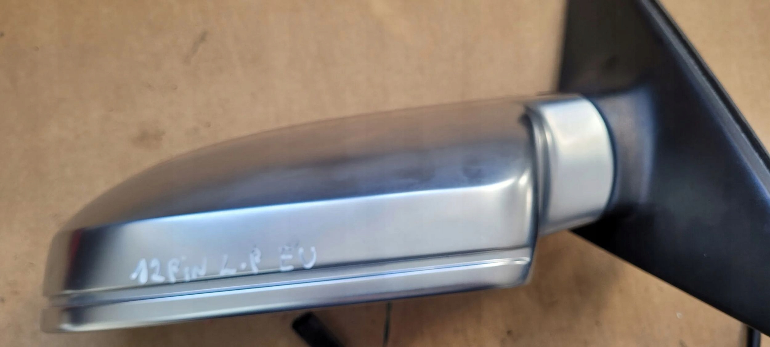 S4 B8 LIFT A4 zrcadlo levé levý předek CHROM 12PIN+2 EU