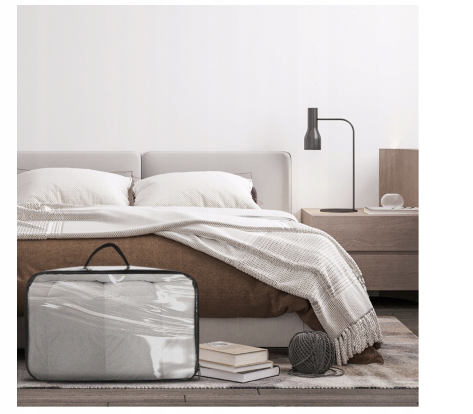 POKROWIEC TORBA ORGANIZER POŚCIEL KOCE DUŻY XXL Kod producenta POKROWIEC TORBA NA KOŁDRĘ POŚCIEL KOCE