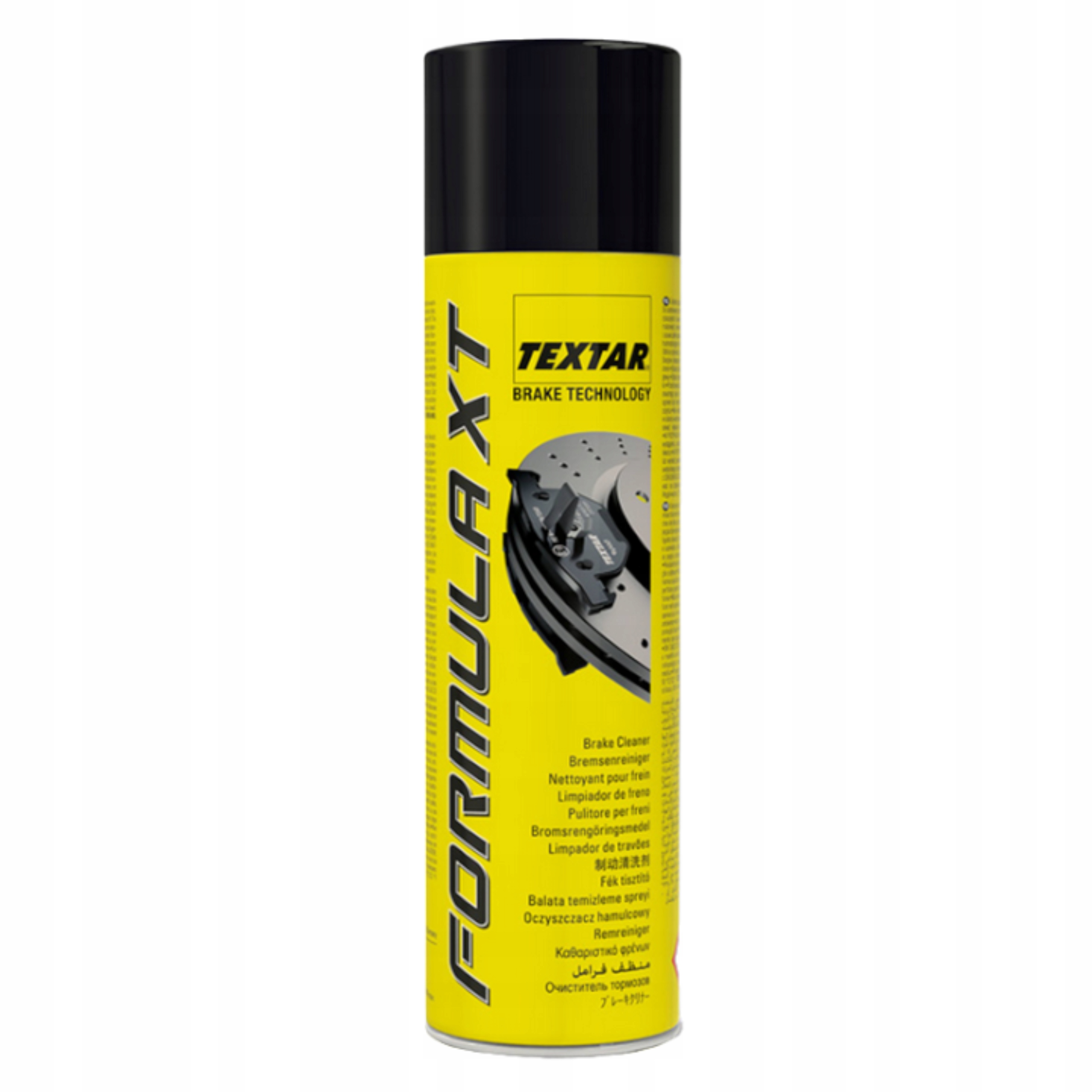 TEXTAR ZMYWACZ DO TARCZ HAMULCOWYCH ODTŁUSZCZACZ OCZYSZCZACZ SPRAY 500ml