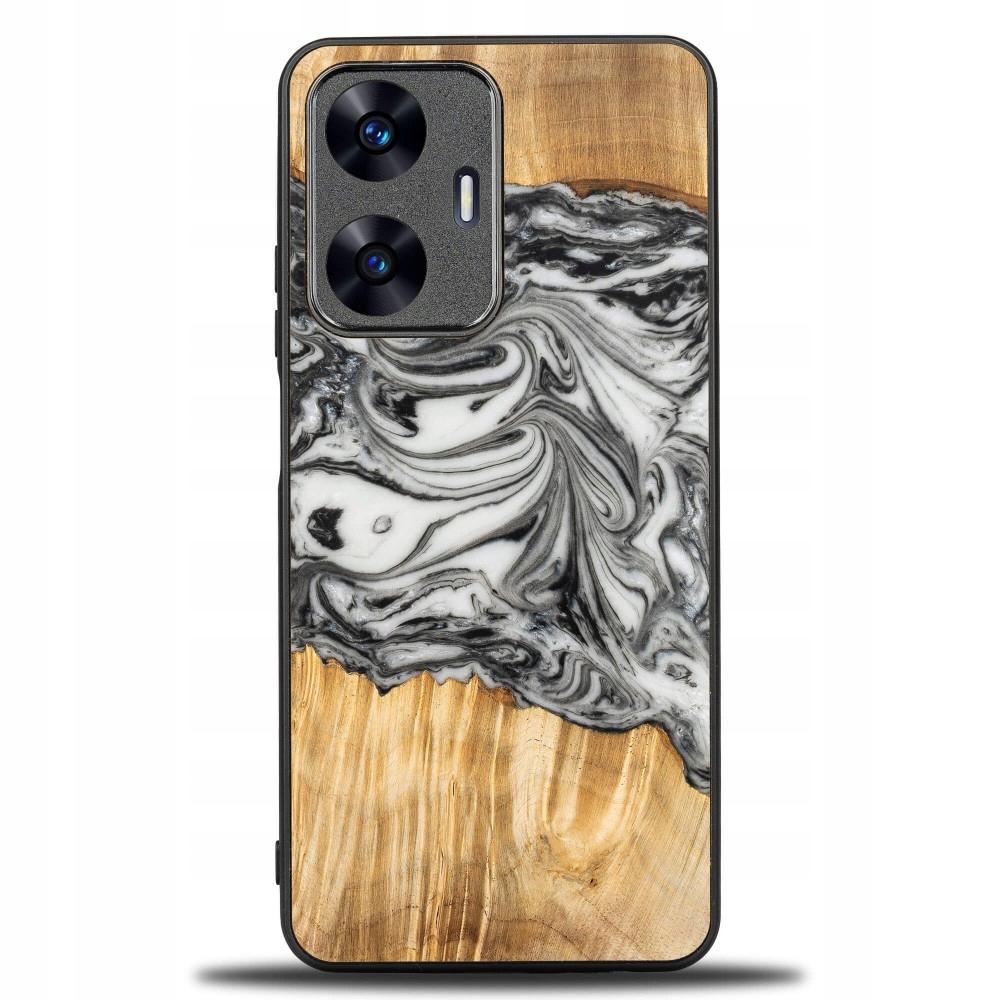 Pouzdro Bewood Unique Realme C55 4 živly Země