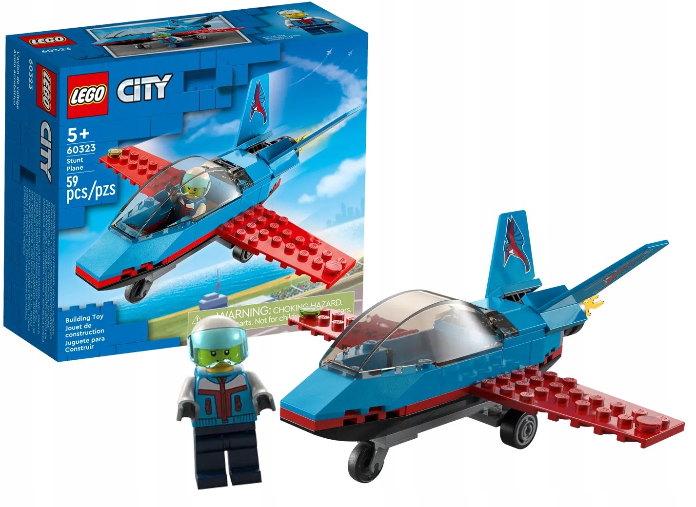 60323 Lego City Samolot kaskaderski