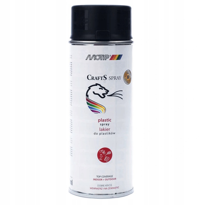 

Motip Crafts Lakier Do Plastiku Czarny Mat 400ML