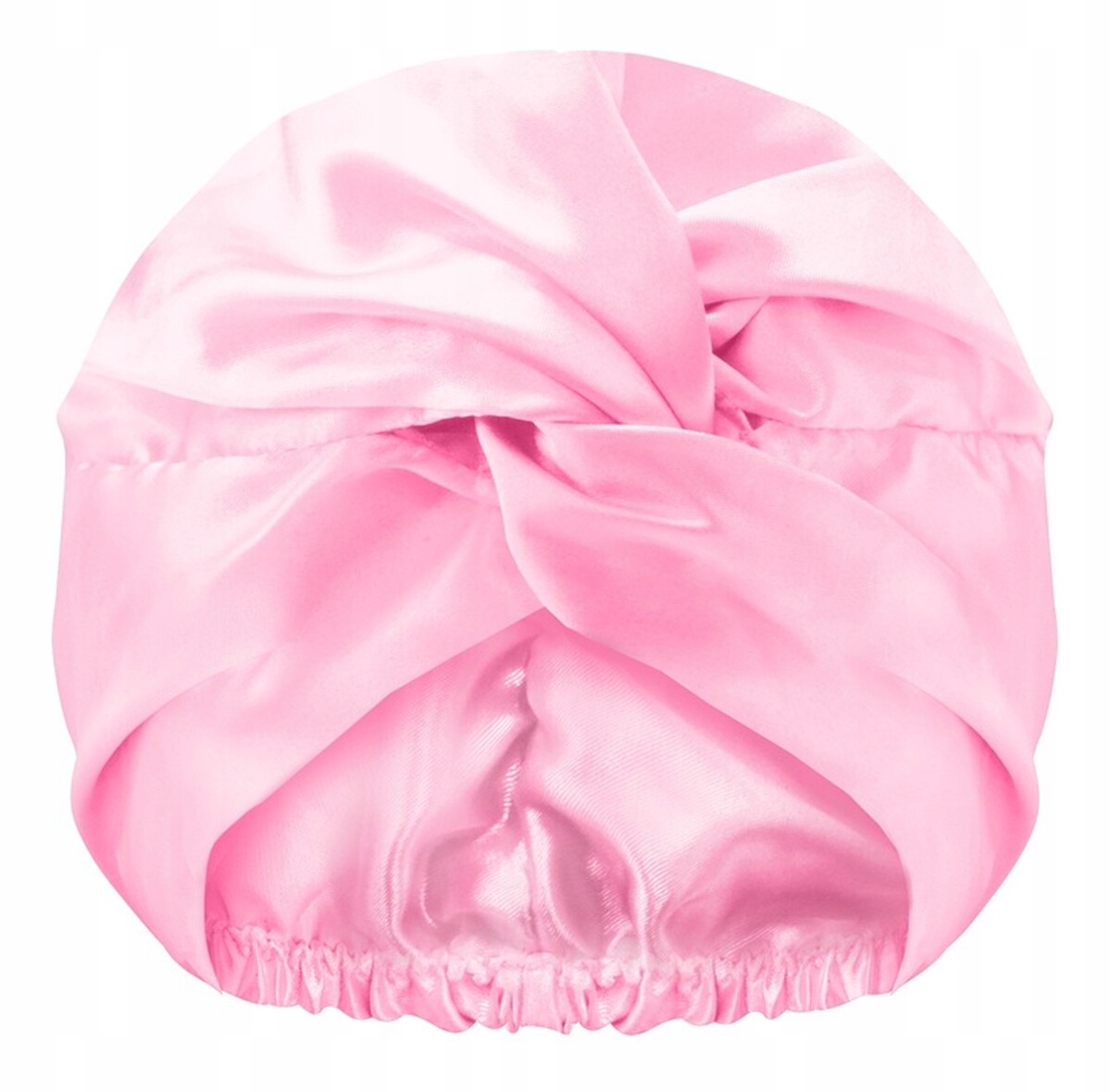 Glov Dvouvrstvá saténová čepice na spaní pink
