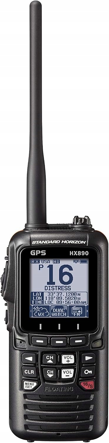 Radiotelefon morski Standard Horizon HX890E Vhf Gps czarny SS267