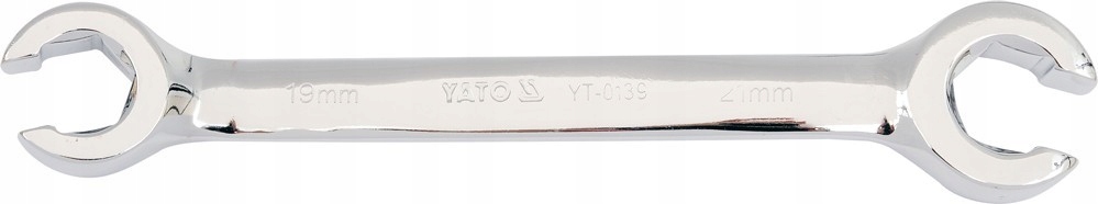 

Klucz oczkowy półotwarty, płaski 19x21 mm Yato