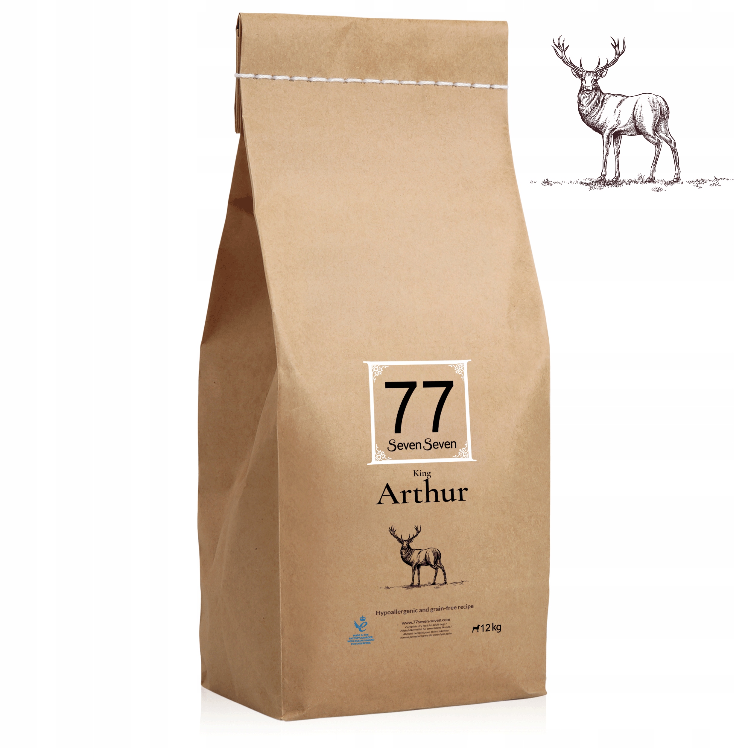Arthur 12kg z dziczyzną i łososiem 77 Petfood