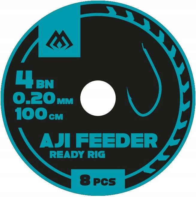 Haczyki Wiązane Mikado Aji Feeder 12 0.14 Przypony