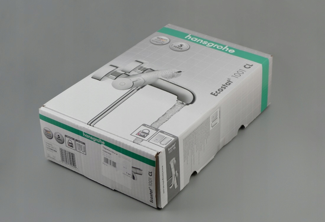 BATERIA wannowa TERMOSTATYCZNA Hansgrohe + natrysk Typ montażu ścienna