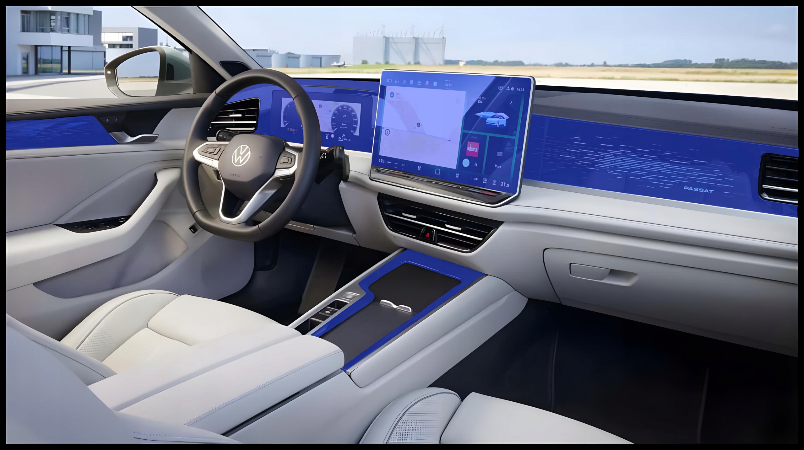 Ochranná fólia Ppf na interiér – Volkswagen Passat B9