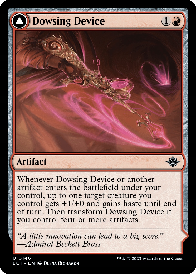 Mtg 4x Dowsing Device (u)