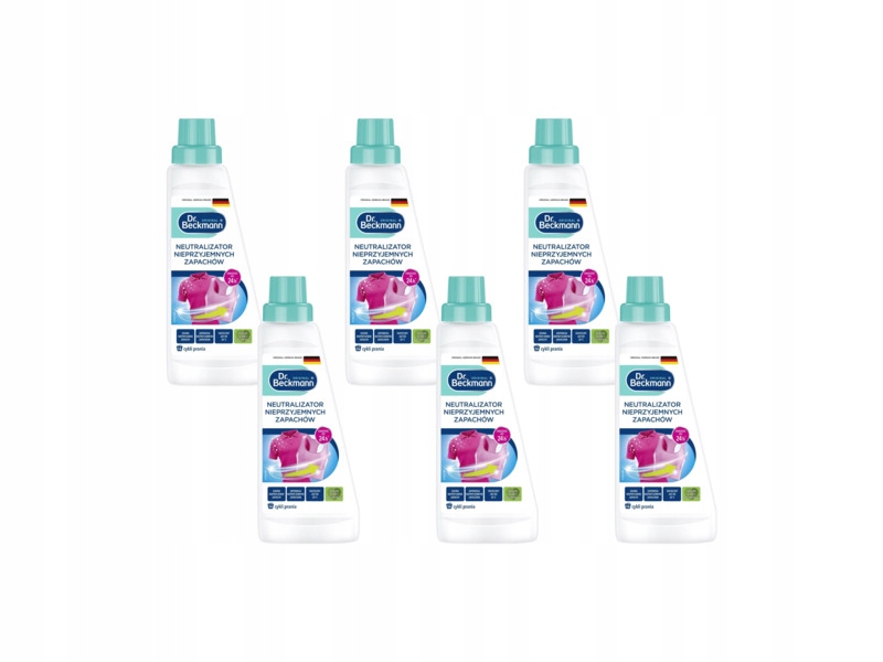 Płyn do płukania Dr Beckmann Neutralizator nieprzyjemnych zapachów 6x500ml
