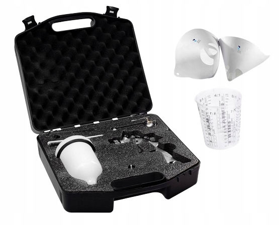 

Benbow Pistolet lakierniczy 1.4+1.8mm Hvlp Walizka