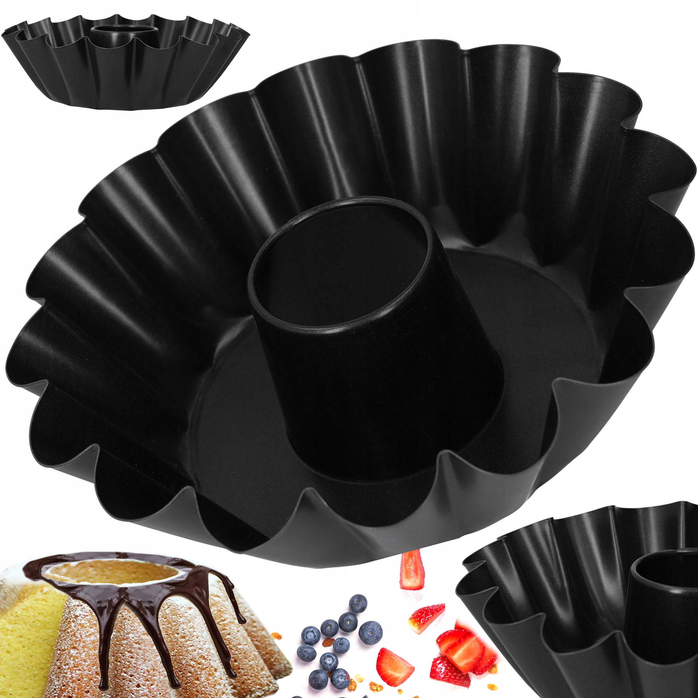 

Blacha do pieczenia forma do babki z tuleją 25 cm