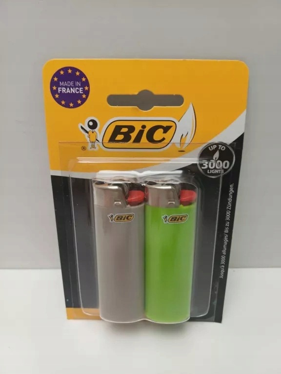 Zapalniczka Bic J26 Maxi Zestaw 50 sztuk Tacka Mix kolor