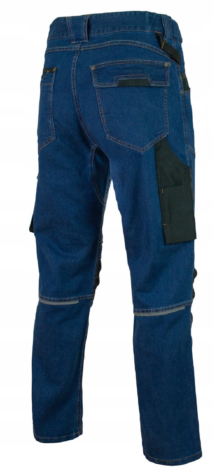 SPODNIE ROBOCZE JEANS STRETCH elastyczne MOCNE dużo kieszeni Kod producenta SPODNIE JEANS STRETCH ROBOCZE SPODNIE NW