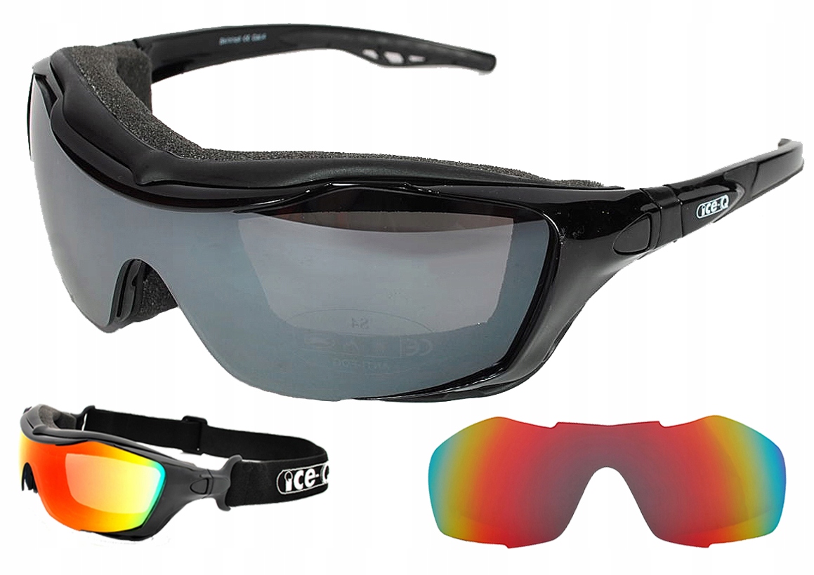

Ice-q Okulary narciarskie 4w1 Ski'N'Roll-4 S2/S4
